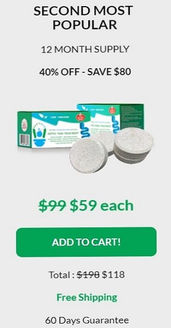 Septifix - 12 Month Supply