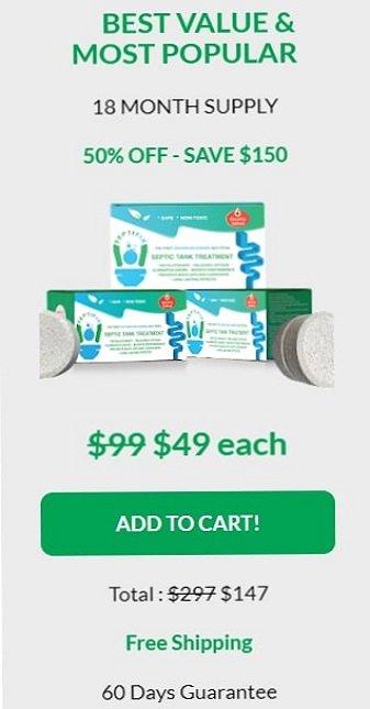 Septifix - 18 Month Supply